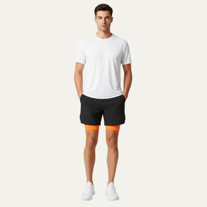 Men’s Layered Performance Training Shorts