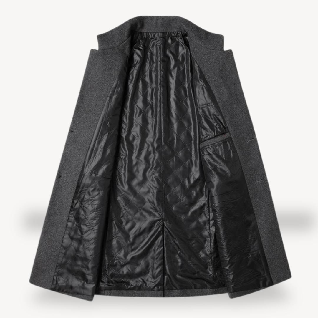 Men's Wool Blend Overcoat