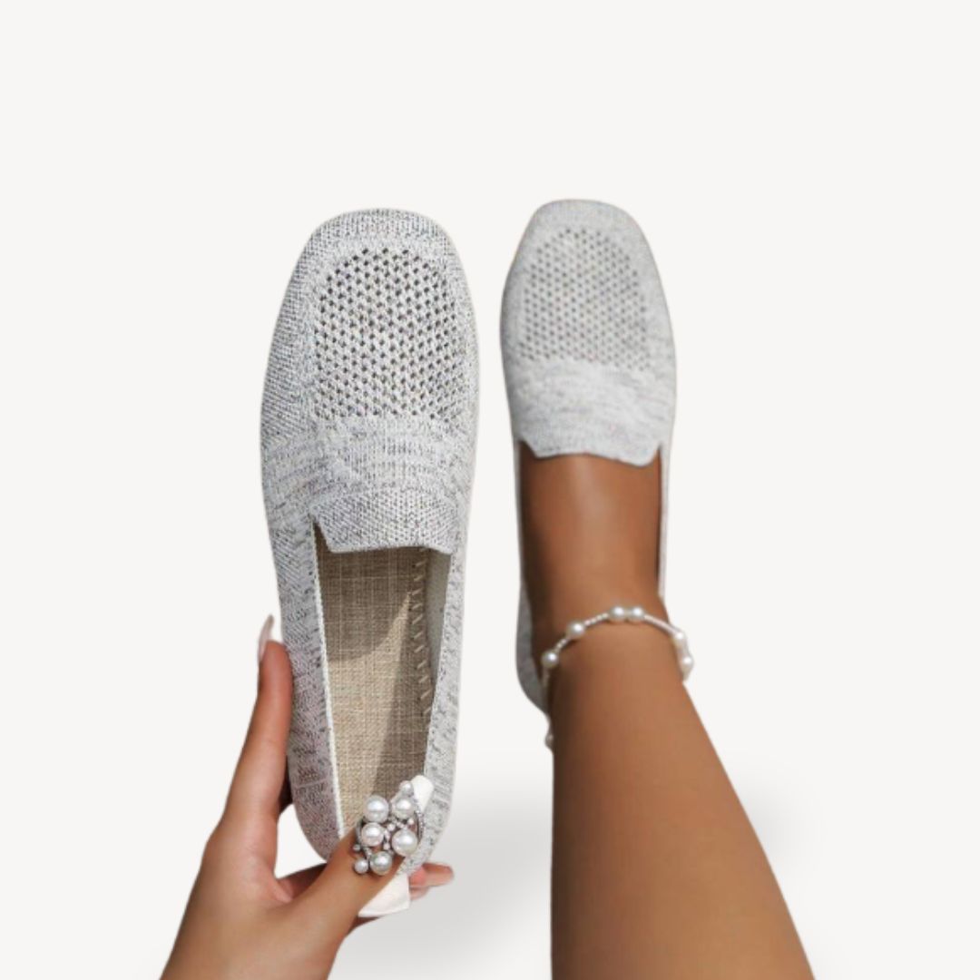 Women's Knitted Orthopedic Slip On Loafers