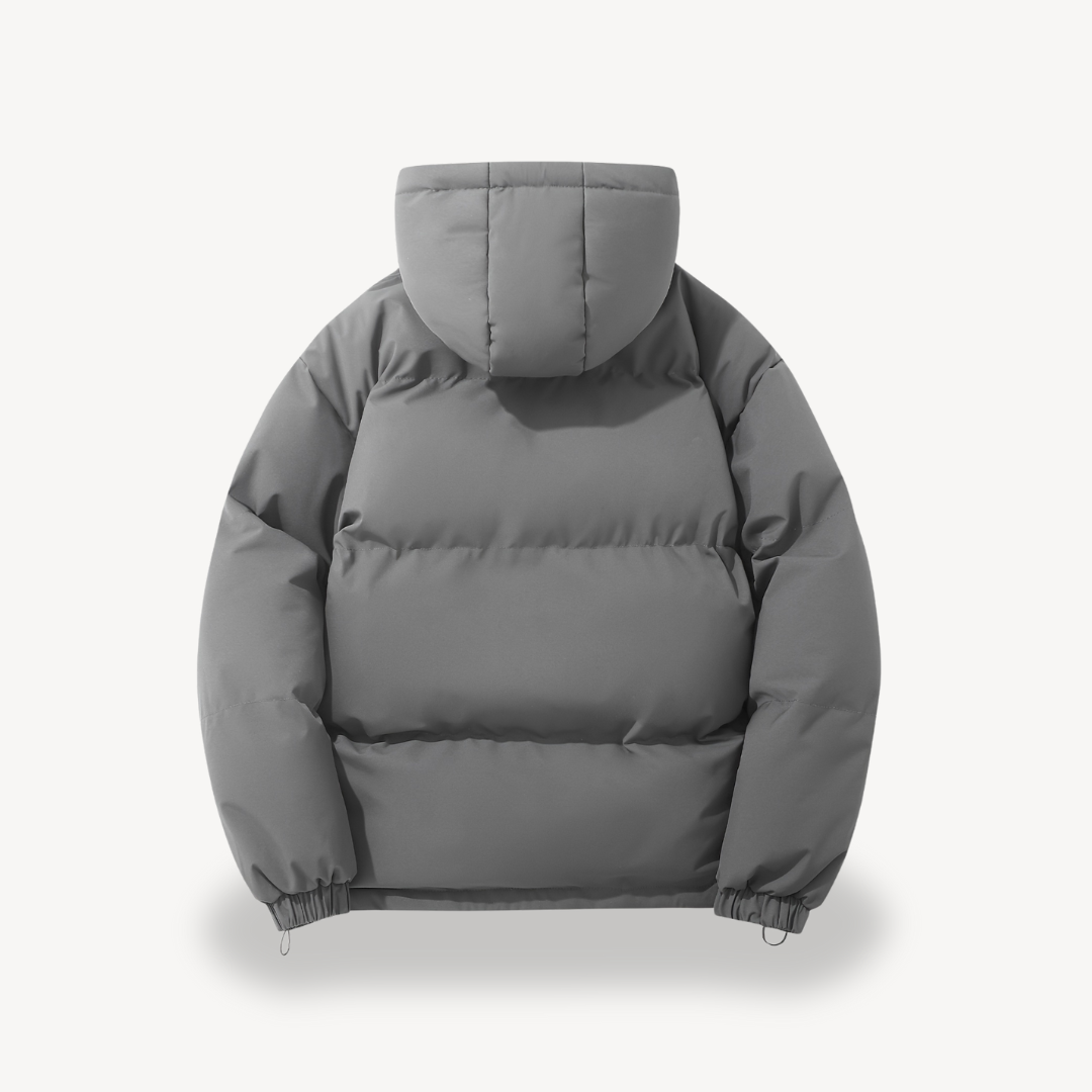 Men's Insulated Puffer Jacket with Hood