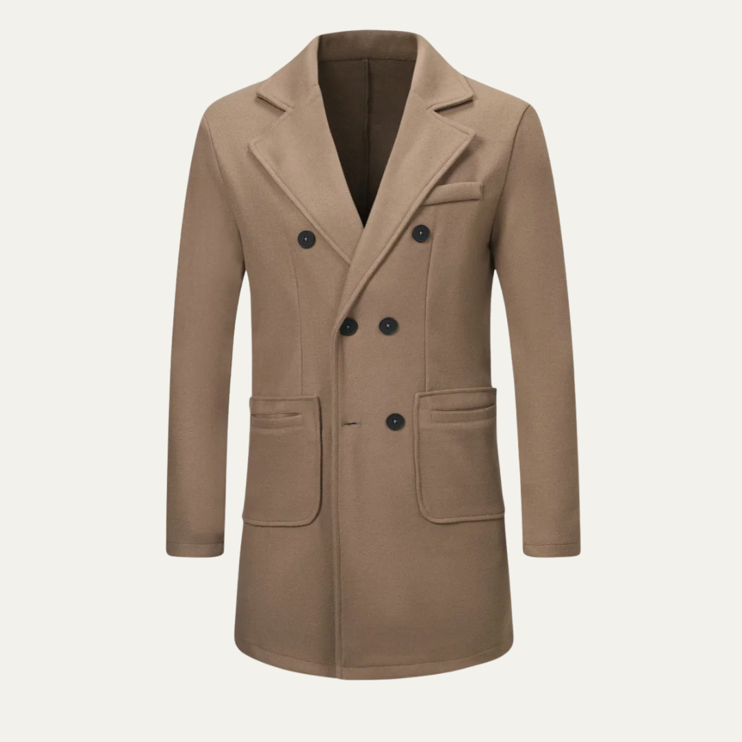 Men’s Double-Breasted Peacoat