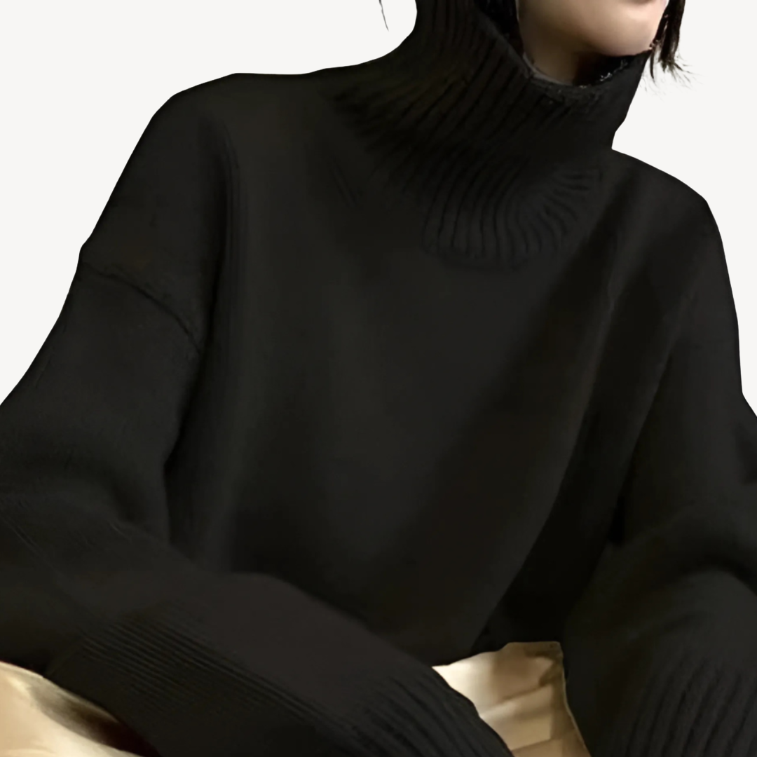 Ribbed Knit Sweater for Women