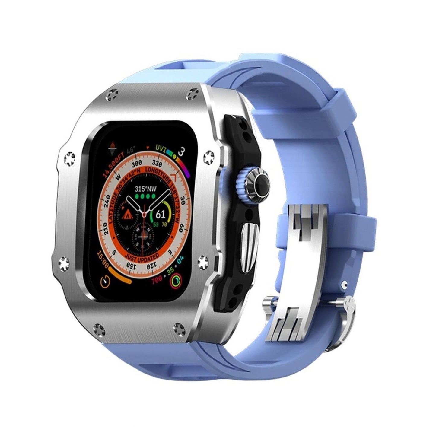 Durable Apple Watch Ultra Band Stainless Steel Strap