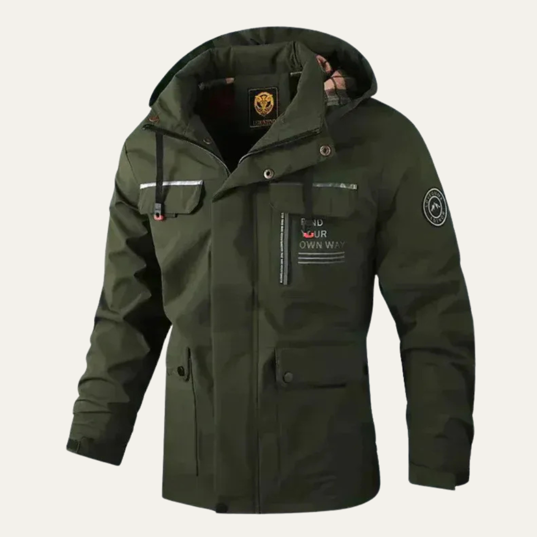 Men’s Tactical Outdoor Utility Parka Jacket