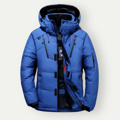 Men’s Insulated Quilted Hooded Puffer Jacket
