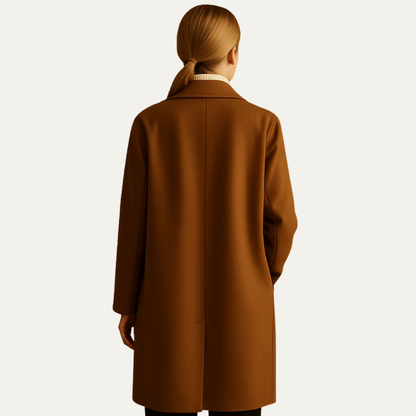 Women’s Oversized Double-Breasted Overcoat