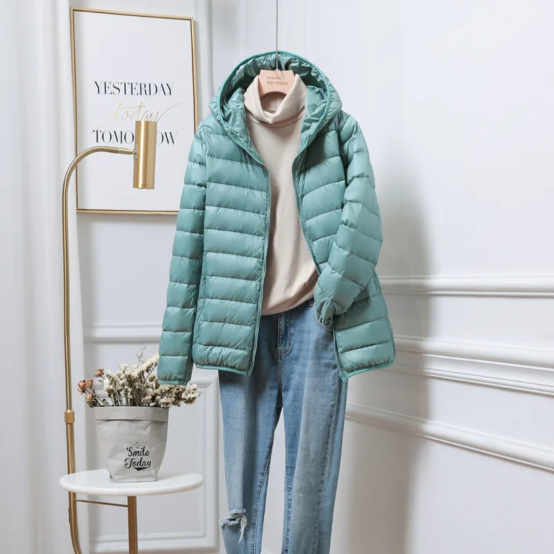 Warm Women's Hooded Puffer Coat
