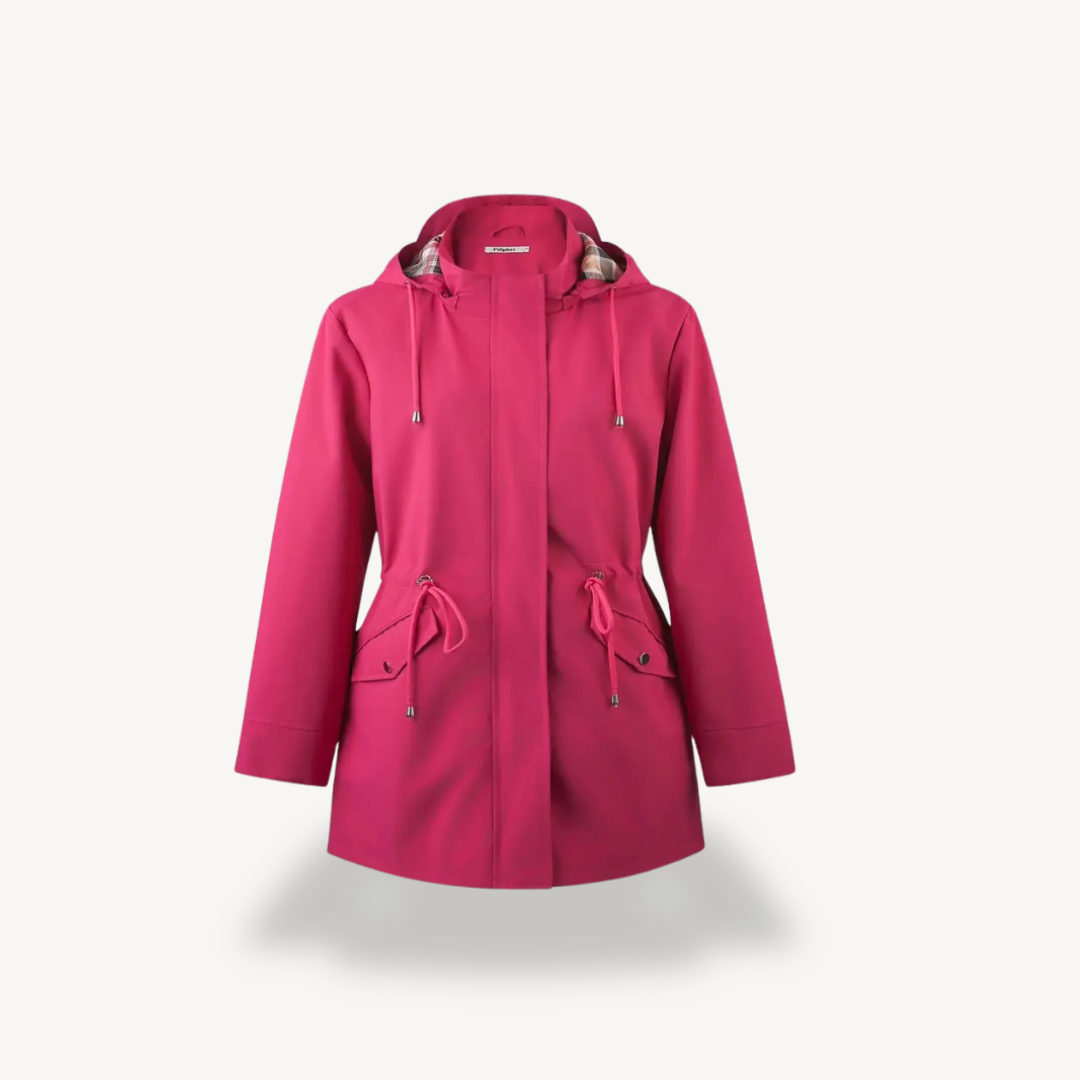 Women's Waterproof Hooded Rain Jacket