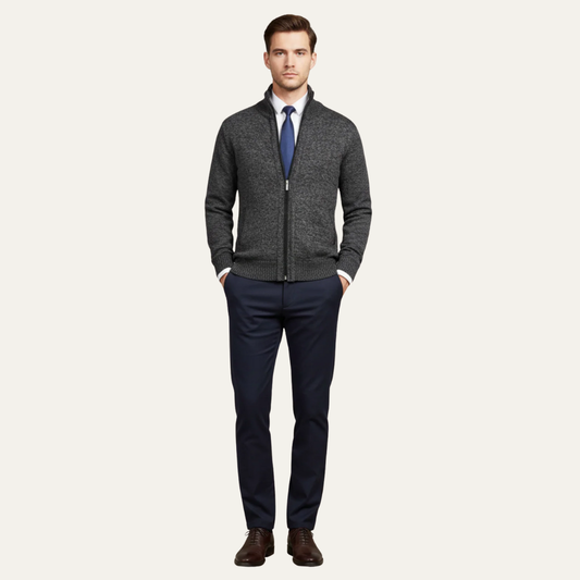 Men’s Plaid Flannel Faux Fur Lined Shirt Jacket