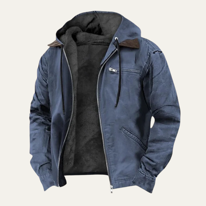 Men’s Lined Hooded Workwear Jacket