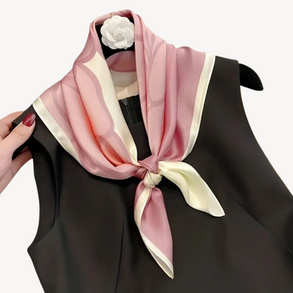 Silk Printed Scarf for Women