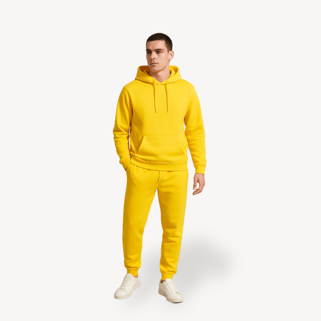 Unisex Cotton Hoodie Jogger Set