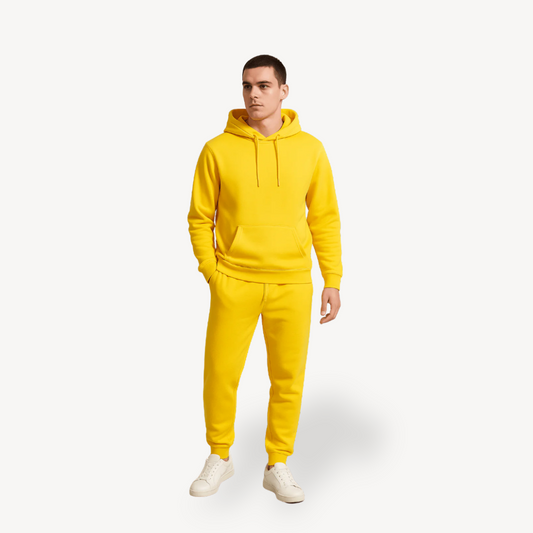 Unisex Cotton Hoodie Jogger Set