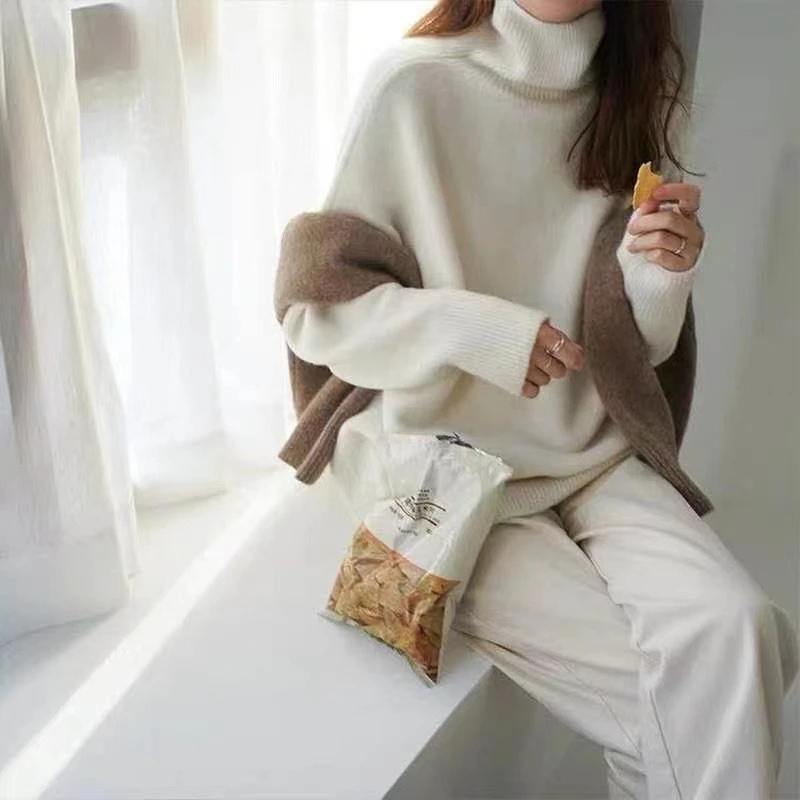 Soft Women's Cozy Winter Knit Sweater