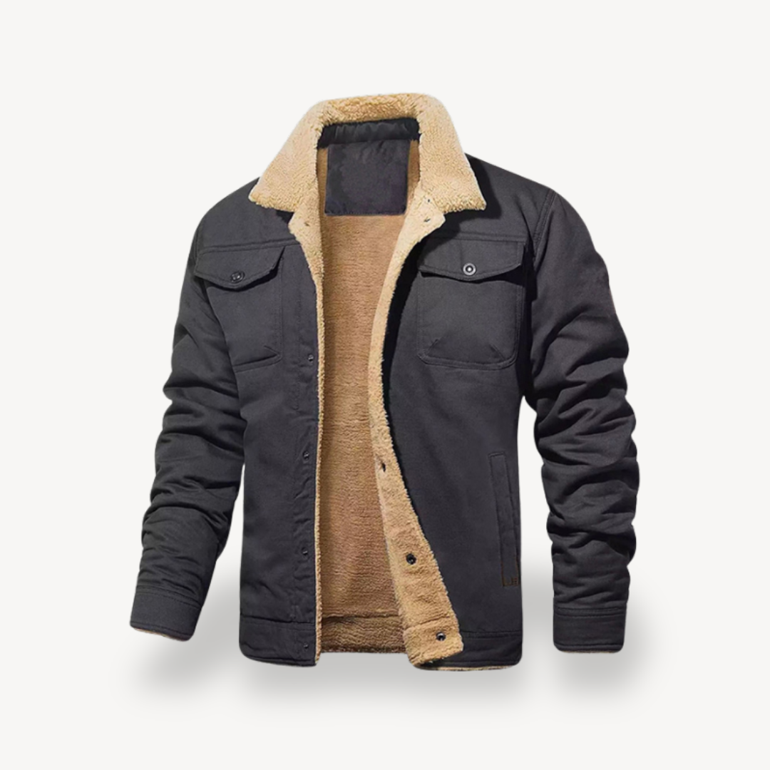 Men’s Sherpa Lined Winter Jacket