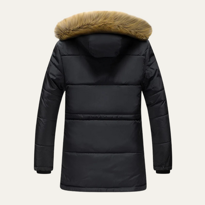 The Thameside Men’s Stylish Waterproof Padded Warm Parka Jacket