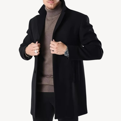 Men's Classic Wool Blend Coat