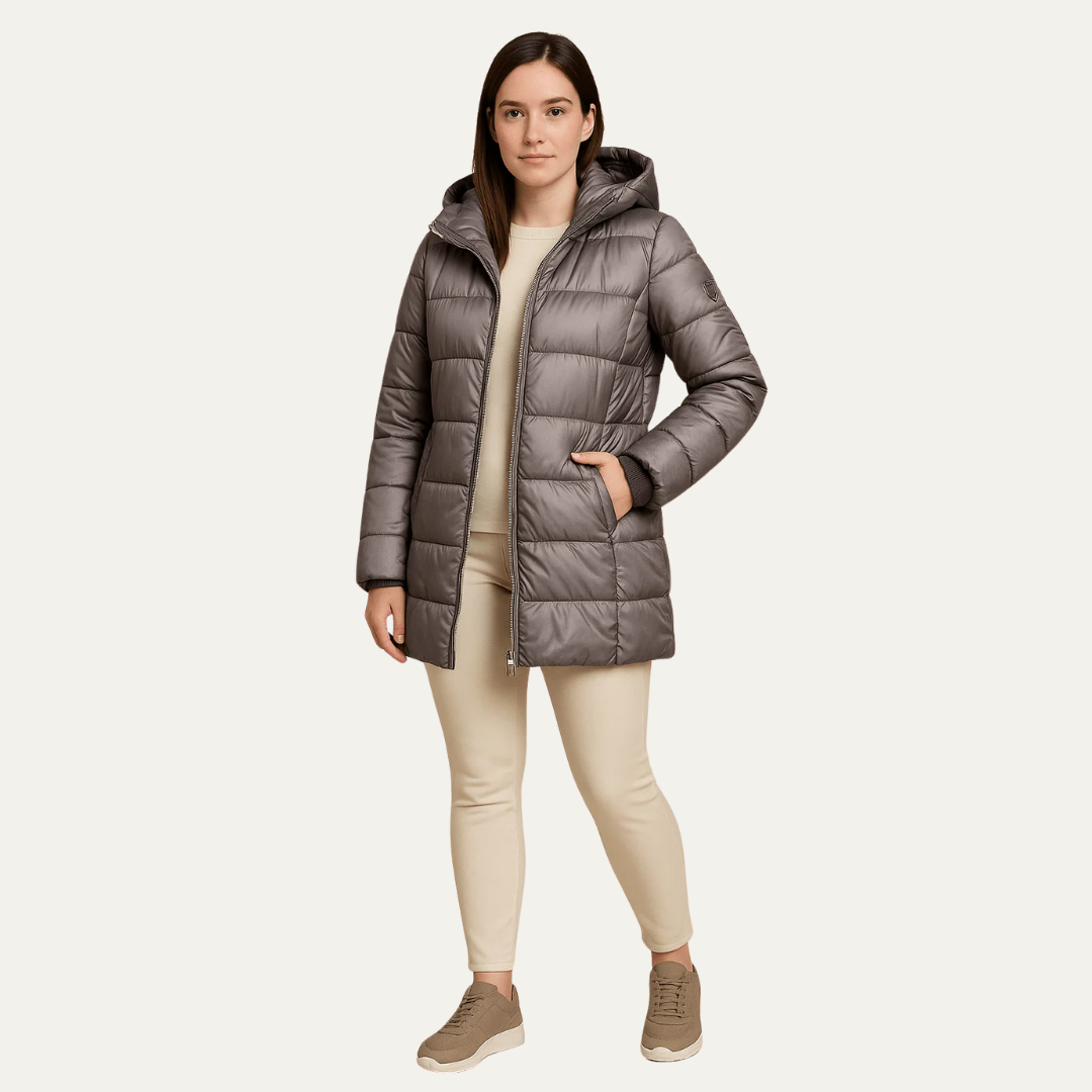 Women’s Quilted Hooded Puffer Jacket