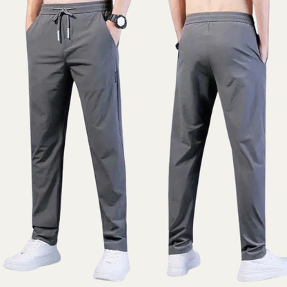 Men’s Slim Tapered Drawstring Trousers