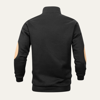 The Shanklin Men’s Casual Stand Collar Knitted Jumper
