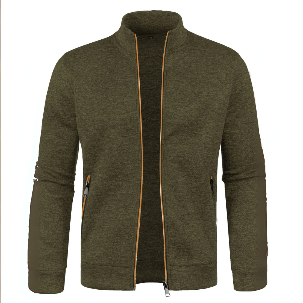 Men’s Neon Piped Full Zip Track Jacket