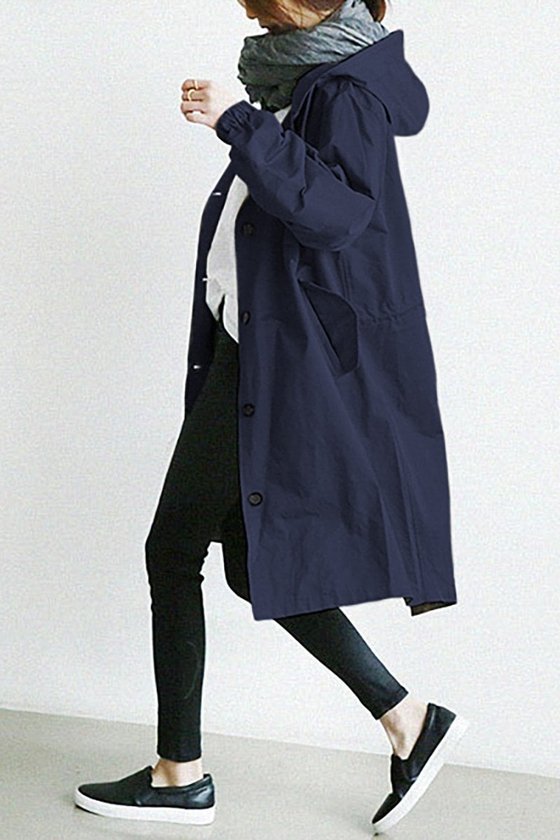 Cecilia – Women’s Lightweight Waterproof Trench Coat