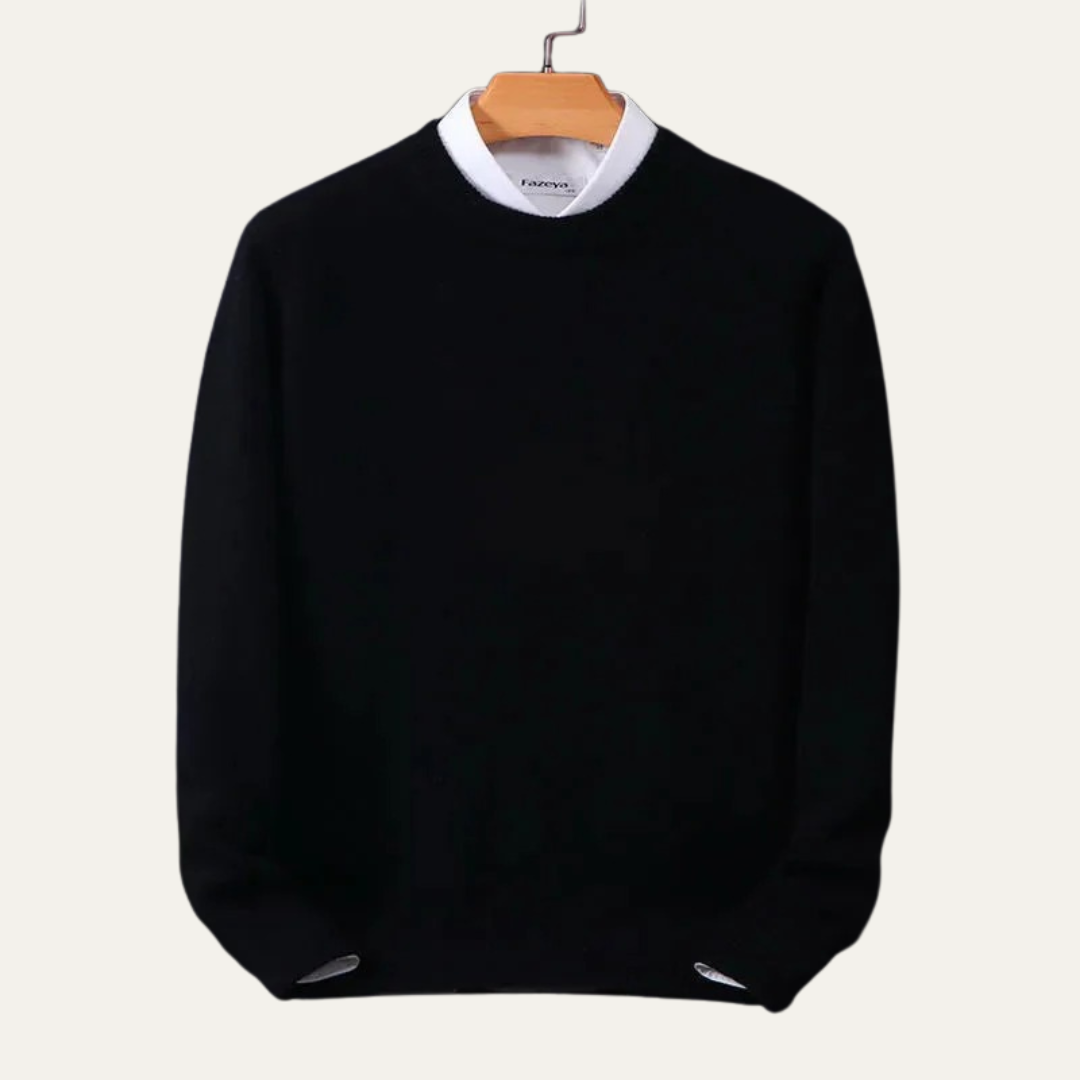 Men’s Classic Round Knit Sweater