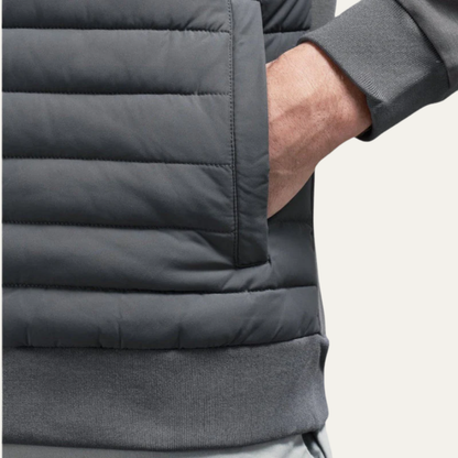 Men’s Corduroy Trucker Jacket with Shearling Collar