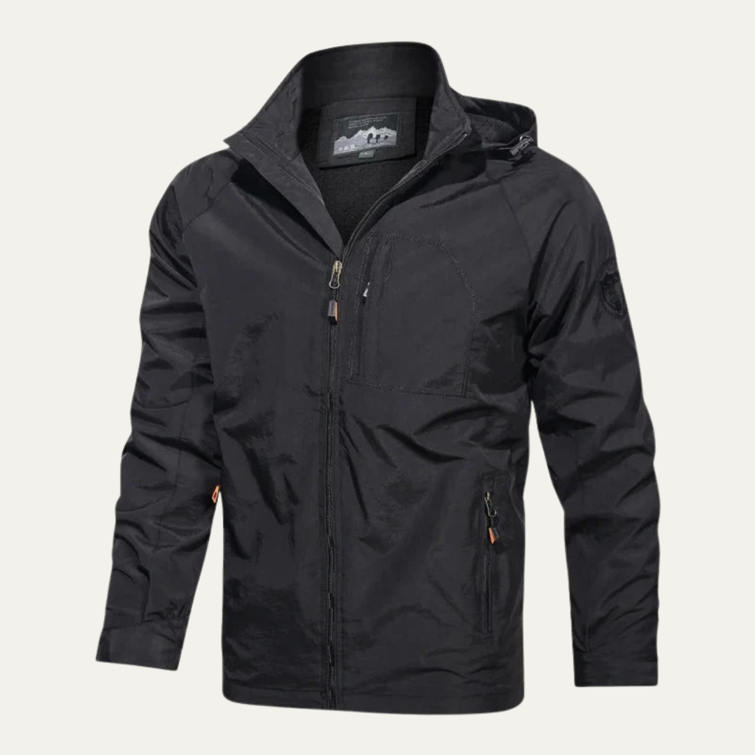 Men’s Summer Technical Hooded Outdoor Windbreaker