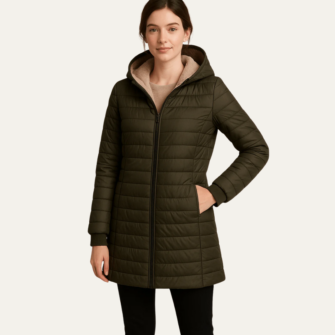 Women’s Quilted Mid Length Puffer