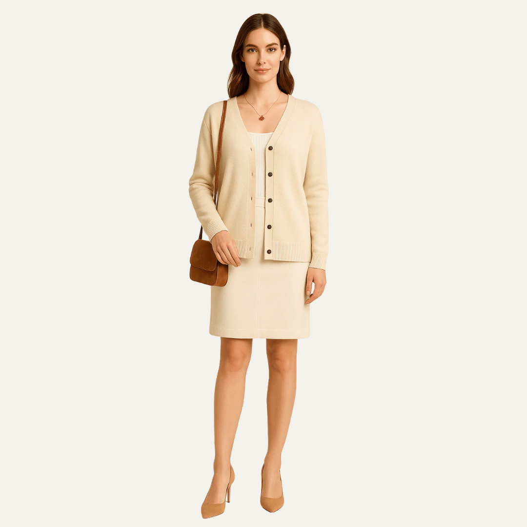 Women’s Classic Button-Front Cardigan