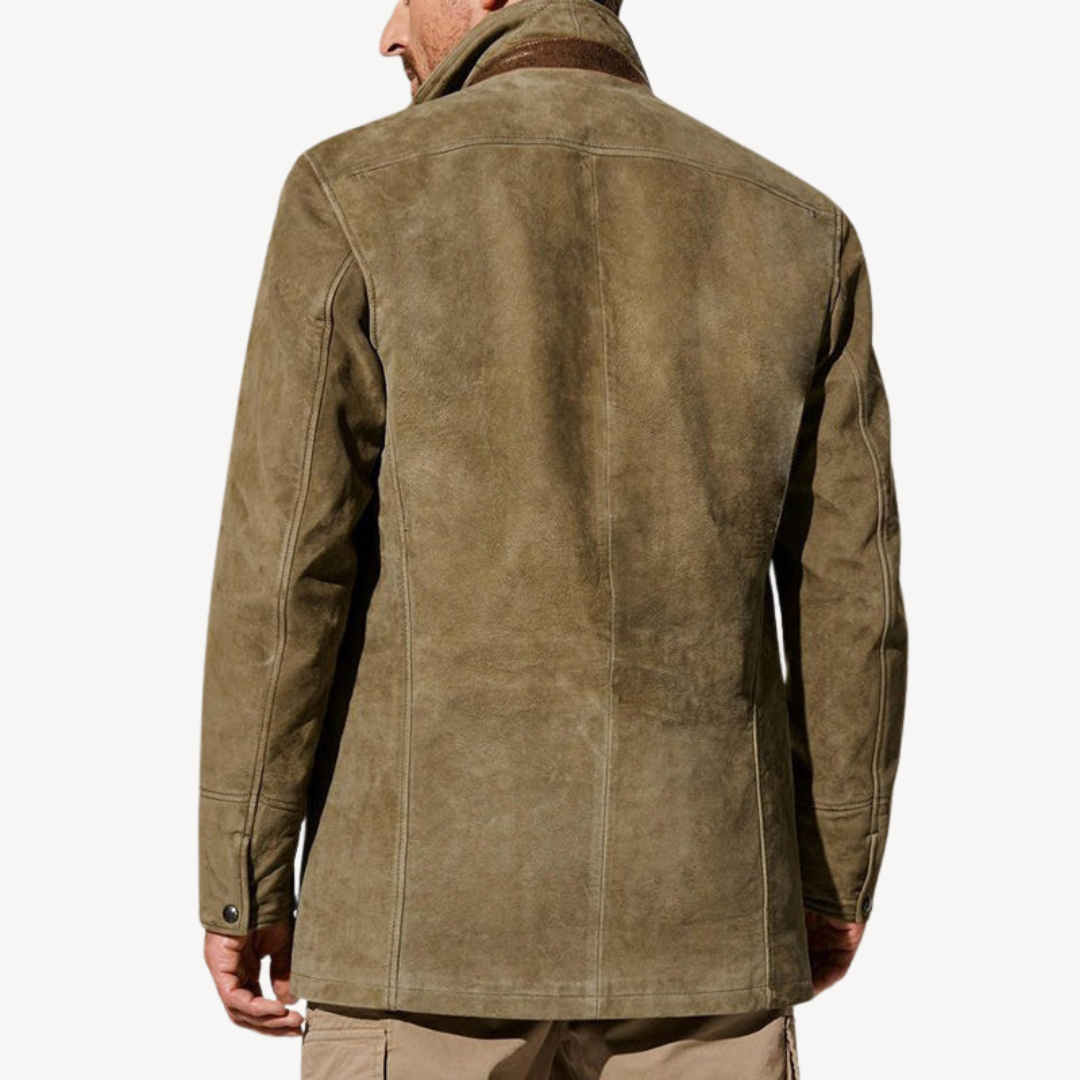 Men's Casual Suede Jacket