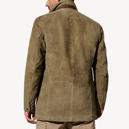 Men's Casual Suede Jacket