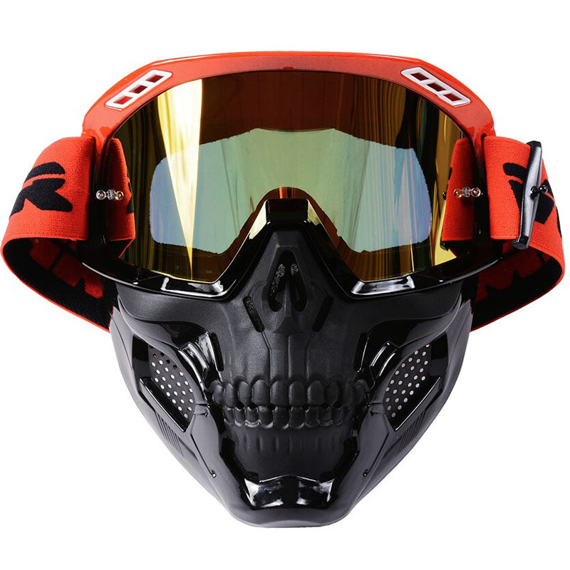 Tough Motorcycle Goggles with Shatterproof Lenses - BritishElegance