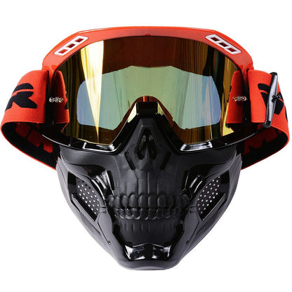 Tough Motorcycle Goggles with Shatterproof Lenses - BritishElegance