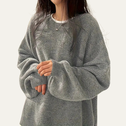 Women’s Oversized Balloon Sleeve Knit Sweater