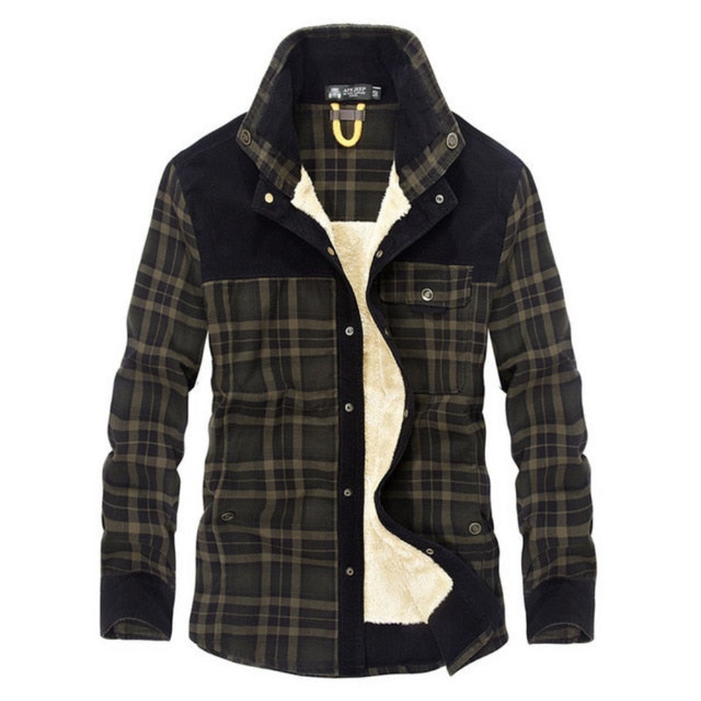 Men's Flannel Shirt Jacket | Cozy