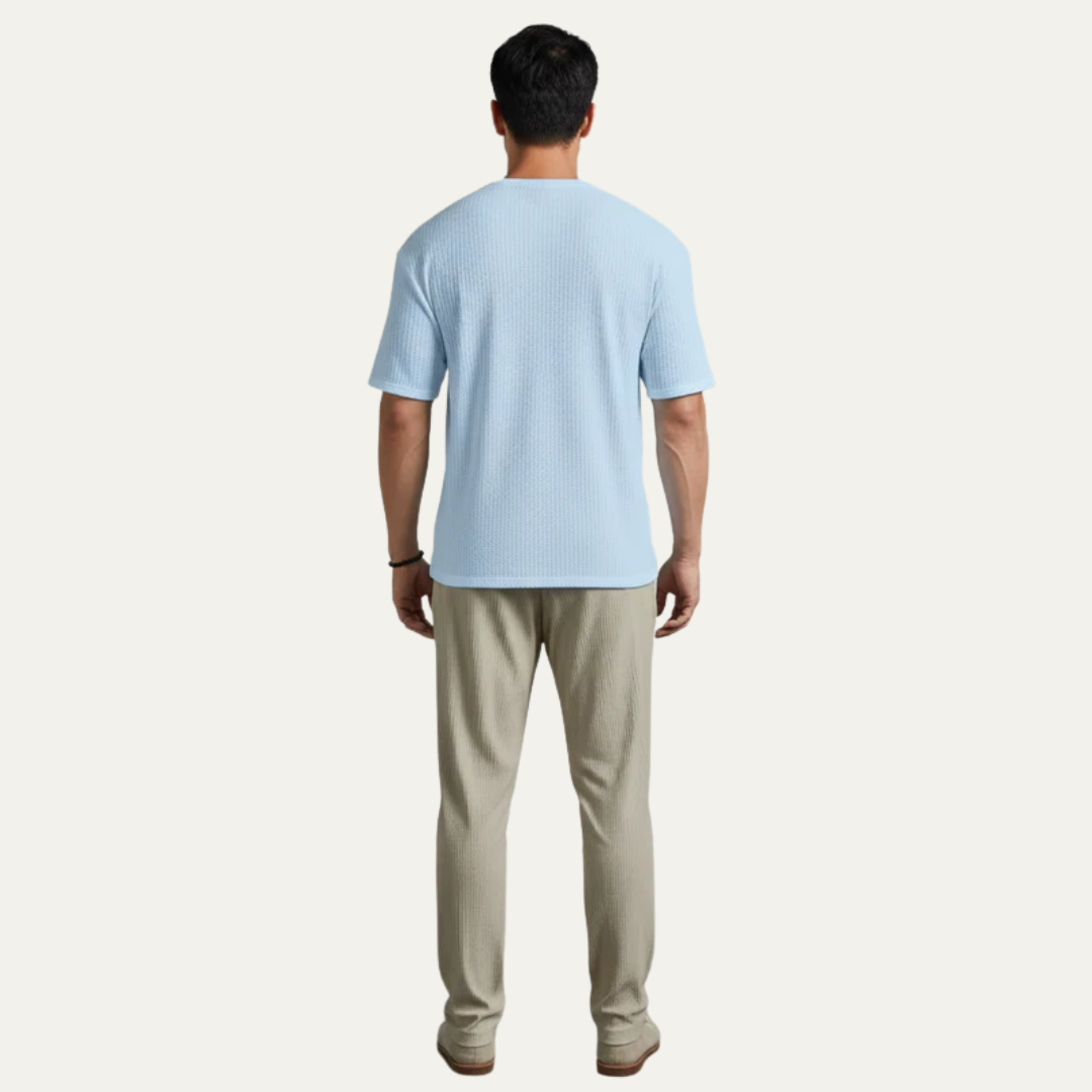 Men’s Casual Short Sleeve Bowling Shirt