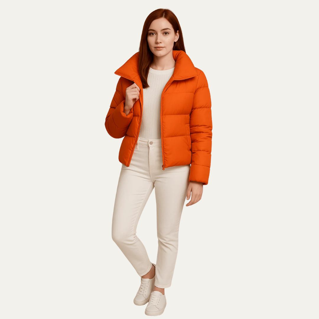 Women’s Modern Cropped Puffer