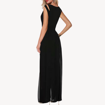 Chiffon Evening Jumpsuit