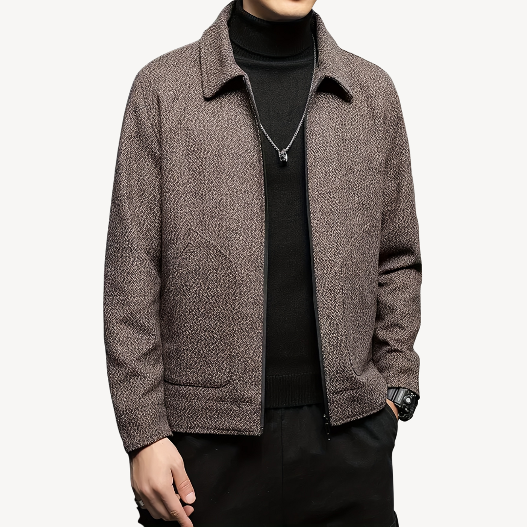 Men's Woven Wool Blend Jacket