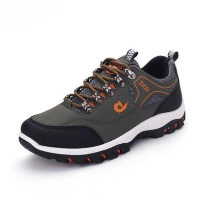 Waterproof Hiking Shoes for Men - Grip Sole Trail Runners