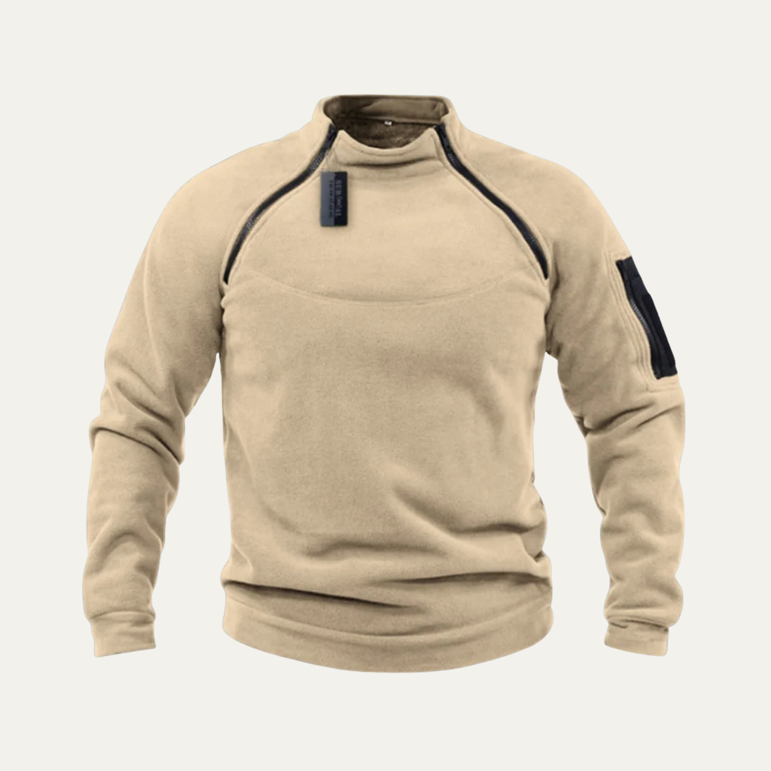 Men’s Technical Fleece Mock Neck Pullover