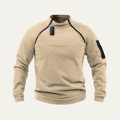 Men’s Technical Fleece Mock Neck Pullover