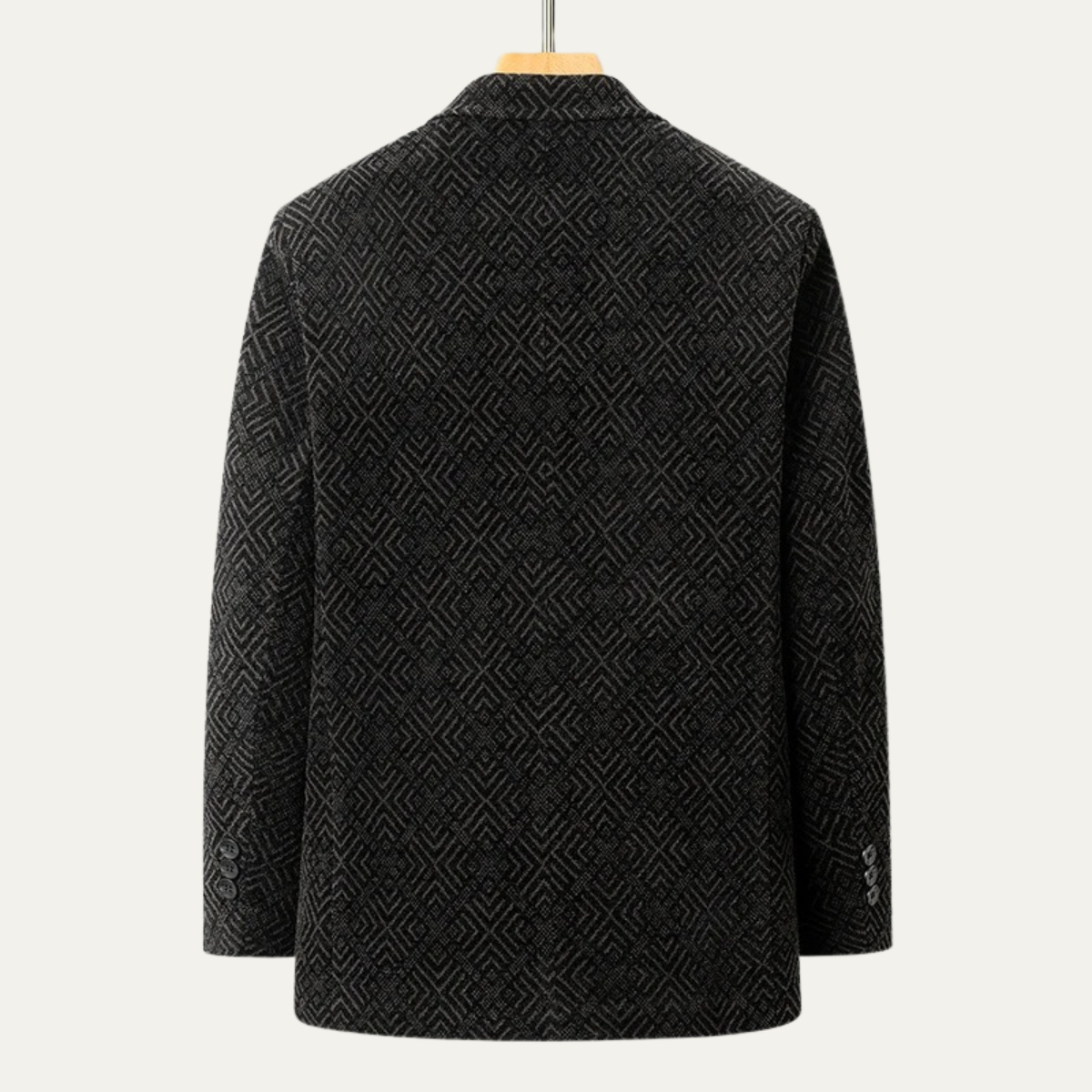 The Hatfield Men's Elegant Wool Suit Blazer Jacket
