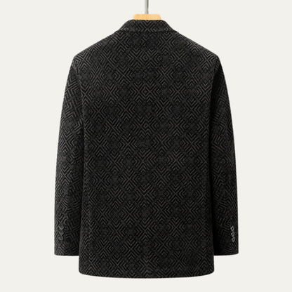The Hatfield Men's Elegant Wool Suit Blazer Jacket