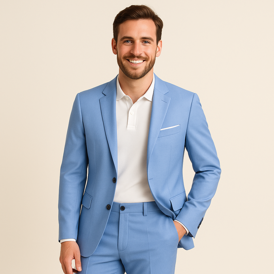 Two Piece Set Formal Suit Men