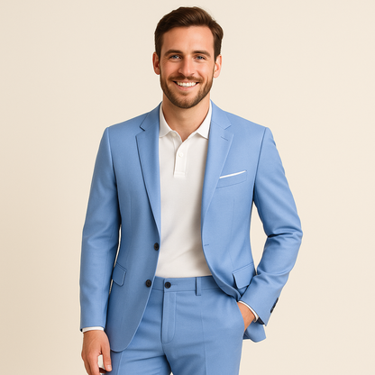 Two Piece Set Formal Suit Men