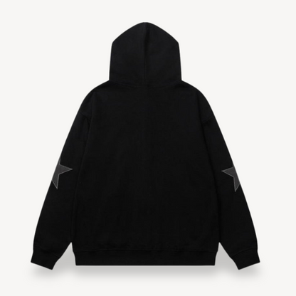 Men's Star Zip-Up Hoodie