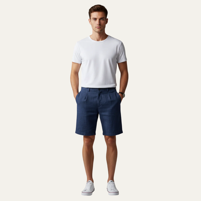 Men’s Tailored Flat Front Dress Shorts
